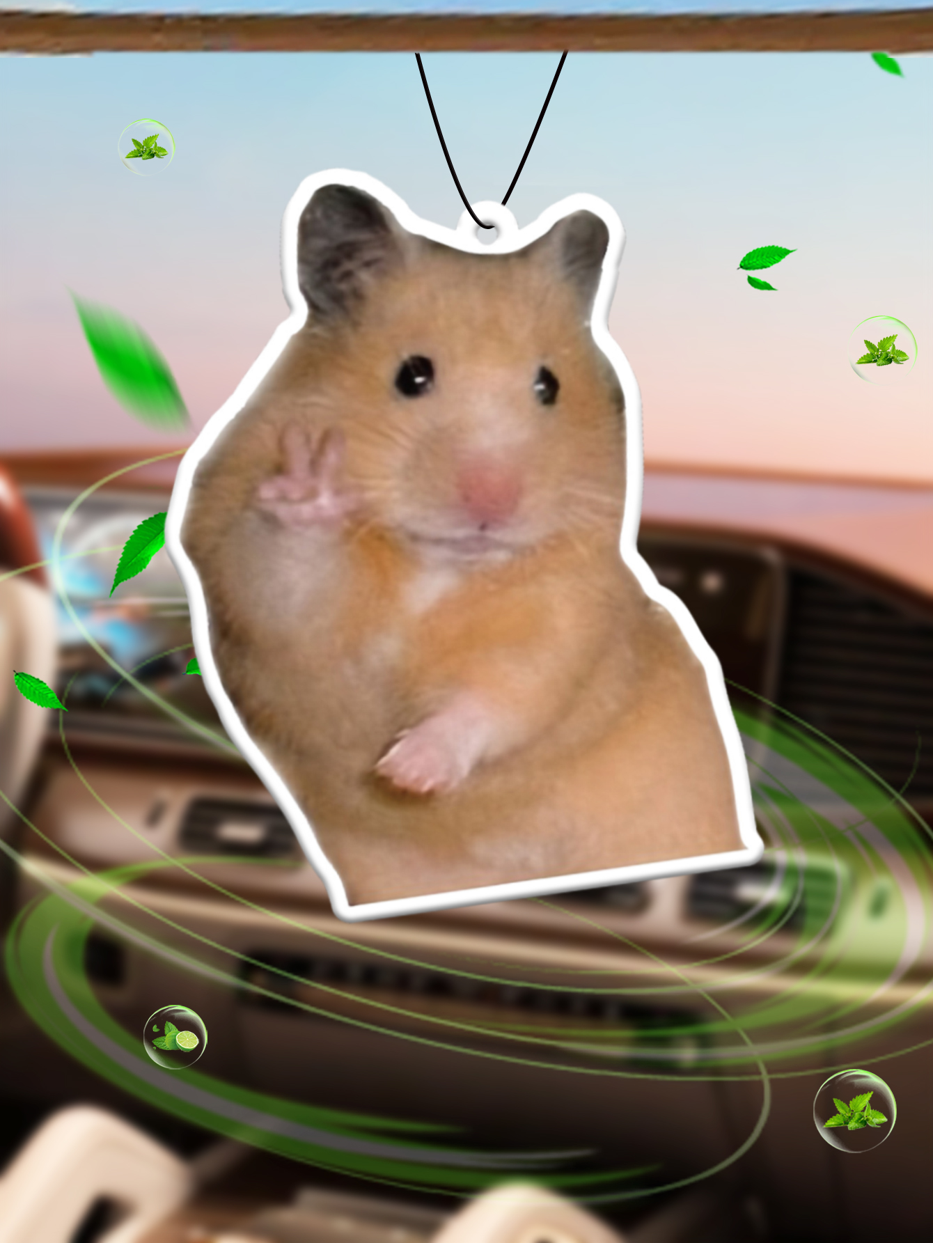 Perfume Lavender Fragrance - Magnet Hamster Meme Magnet Hamster Meme