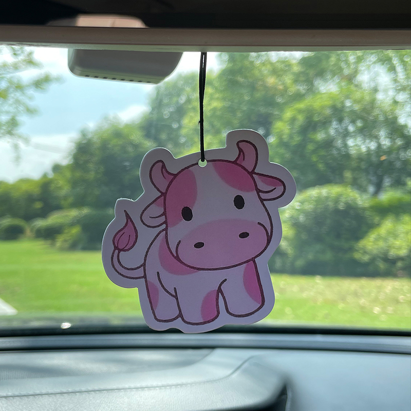 Perfume Lavender Fragrance - Pink cow car fragrance car perfume