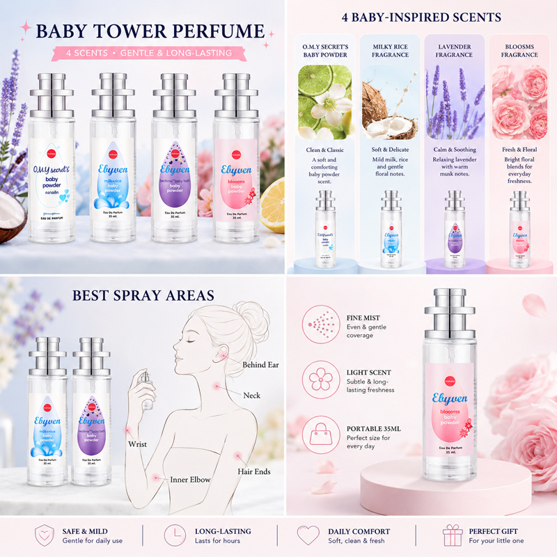 2ocs 35ml Baby Powder Perfume  – Perfume Lavender Fragrance recenzja i cena