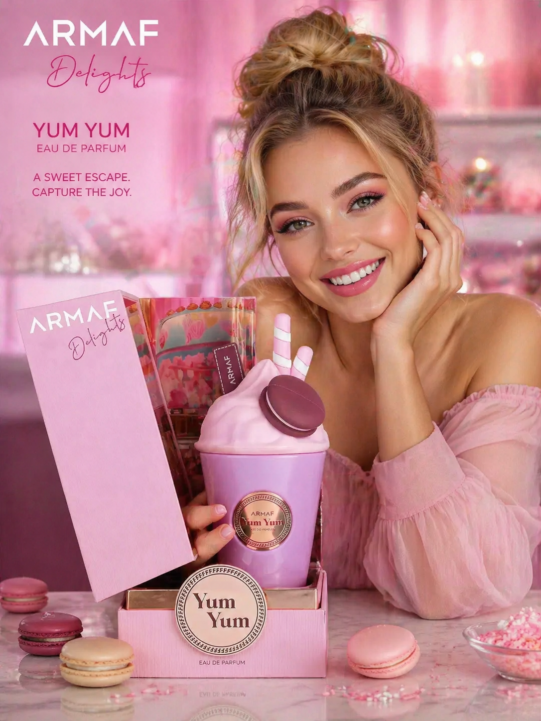 Armaf Yum Yum Pink 3.4oz Eau D – Perfume Fragrance Deluxe recenzja i cena