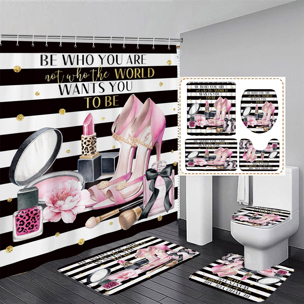 Pink Floral Perfume Shower Cur – Perfume Quotes recenzja i cena