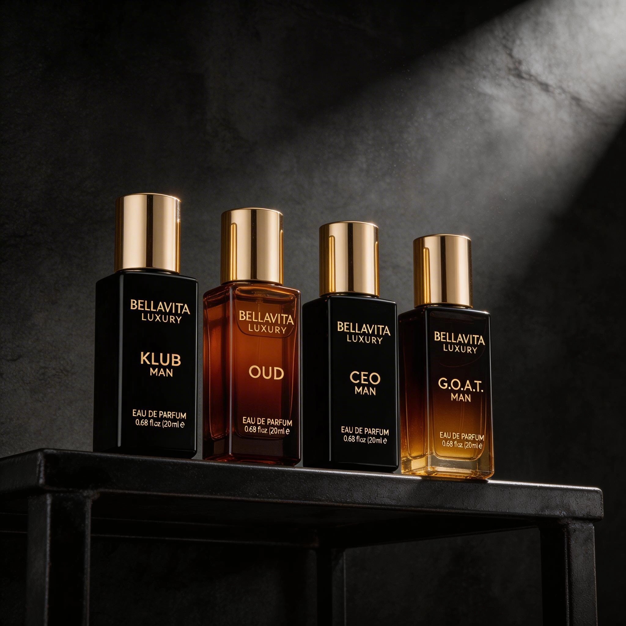 Bella Vita Portable 4x20ml Lux – Perfume Alcohol Fragrance recenzja i cena