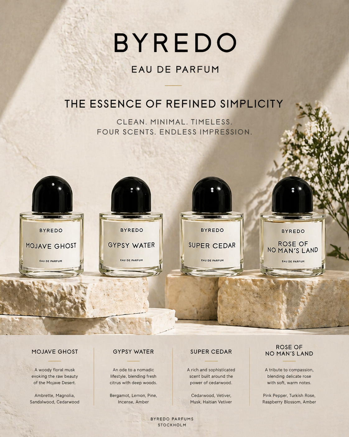 Byredo 100ml Eau De Parfum Col – Perfume Fragrance Deluxe recenzja i cena