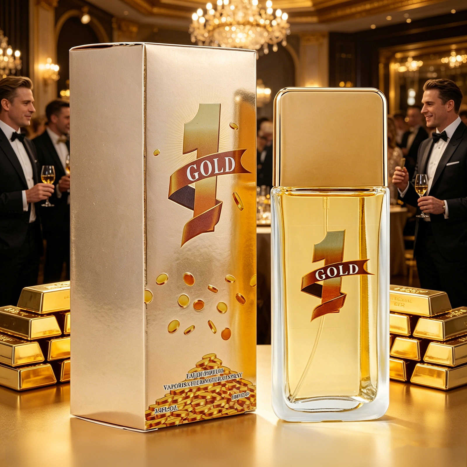 1 GOLD 100ml Men's Perfume EDP – Perfume Fragrance Free recenzja i cena
