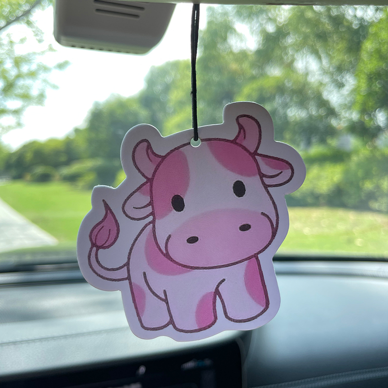 Pink cow car fragrance car per – Perfume Lavender Fragrance recenzja i cena