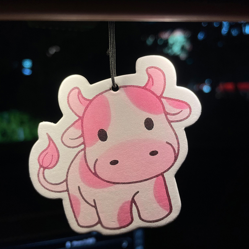 Pink cow car fragrance car per – Perfume Lavender Fragrance recenzja i cena