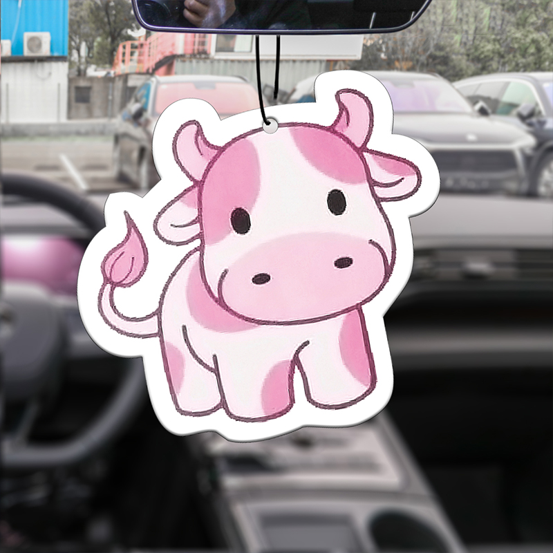 Pink cow car fragrance car per – Perfume Lavender Fragrance recenzja i cena